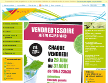 Tablet Screenshot of issoire.fr